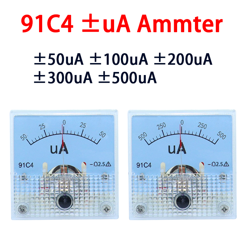 Electronics Repair Desk - 91C4-UA DC Pointer type Ammeter 50A