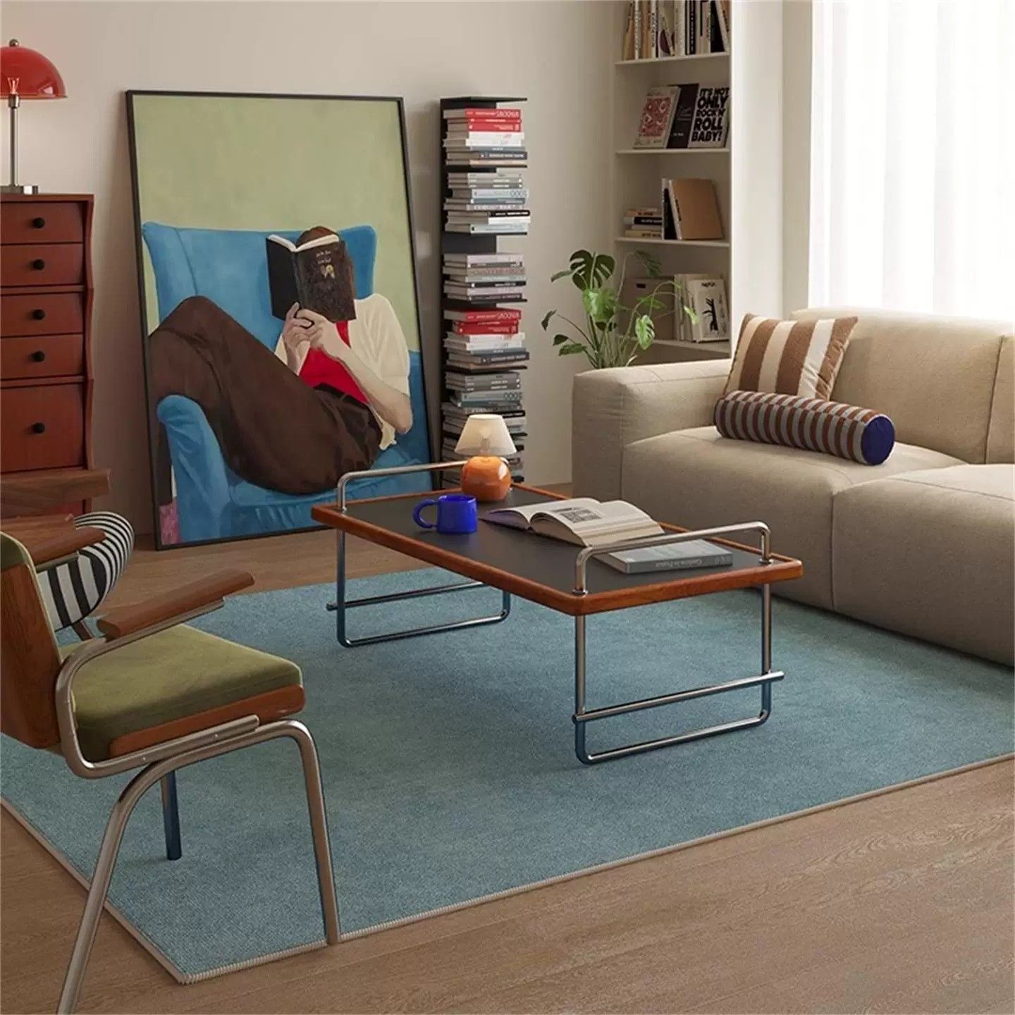 Electronics Repair Desk - Modern Simple Solid Color Style Living