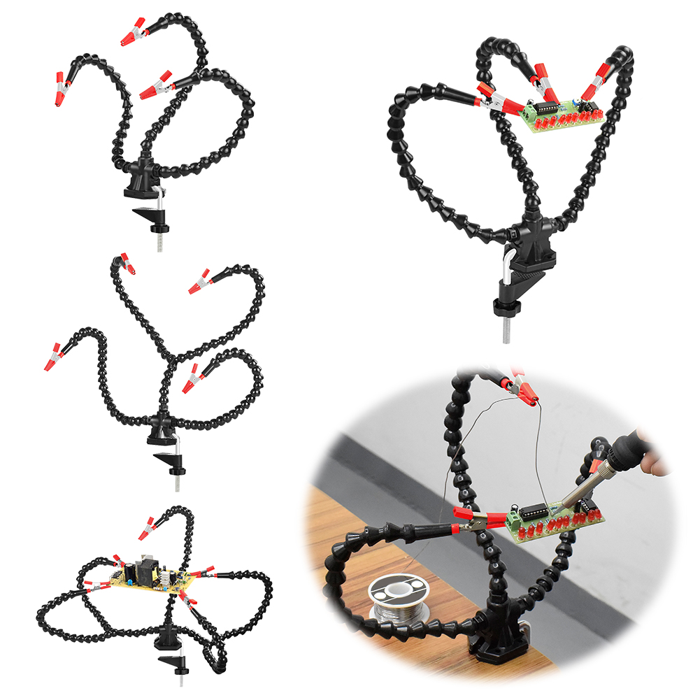 Desk Clamp Soldering Third Han - Electronics Repair Desk ulasan dan harga