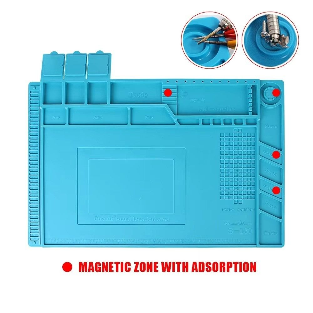 Silicone Soldering Station Mat - Electronics Repair Desk ulasan dan harga