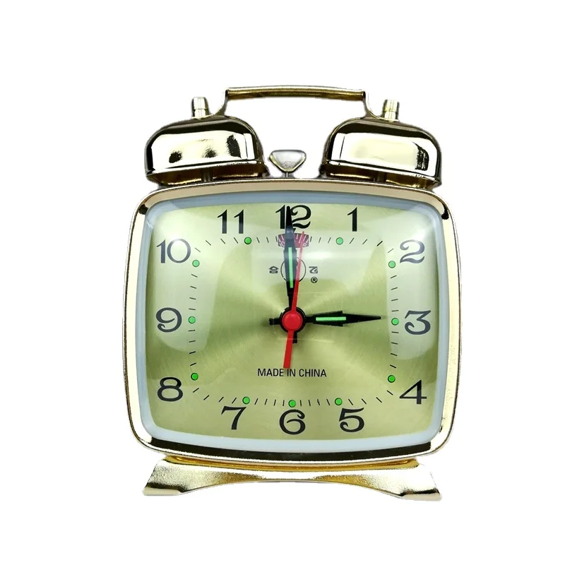 Metal Mechanical Alarm Clock C - Electronics Repair Desk ulasan dan harga