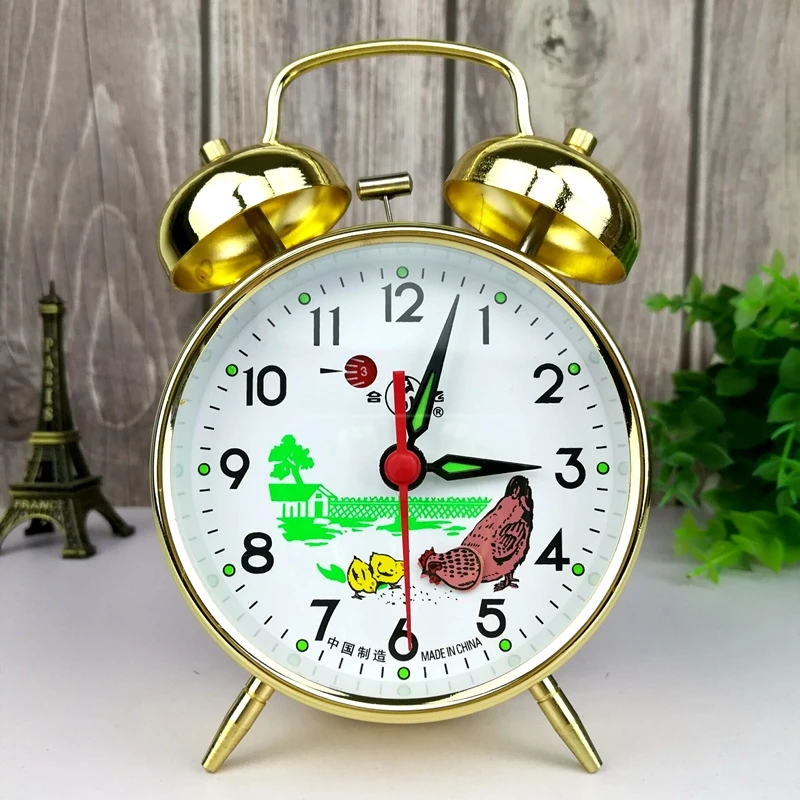 Metal Mechanical Alarm Clock C - Electronics Repair Desk ulasan dan harga