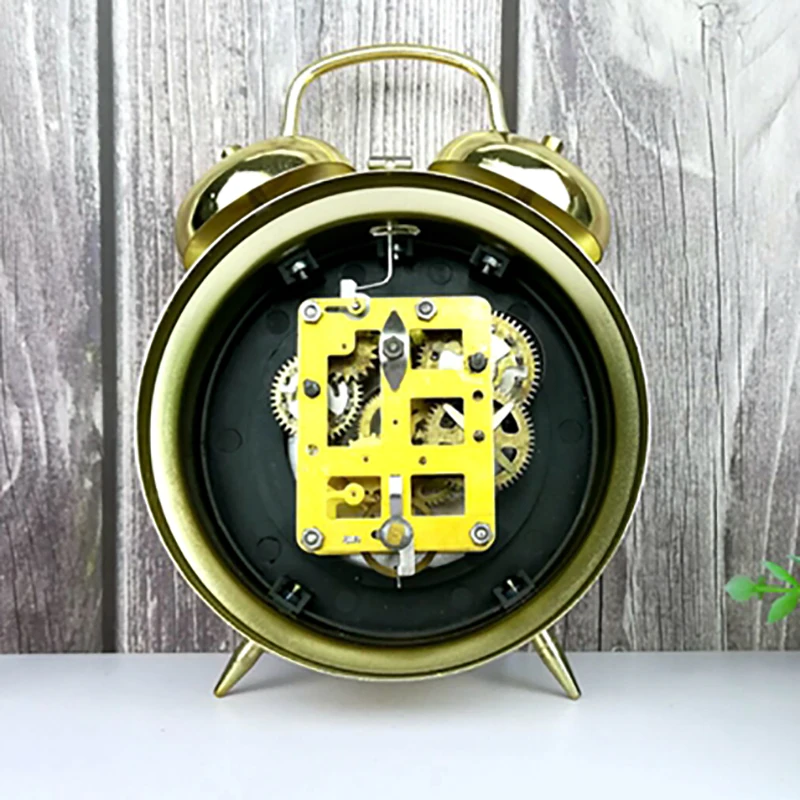 Metal Mechanical Alarm Clock C - Electronics Repair Desk ulasan dan harga