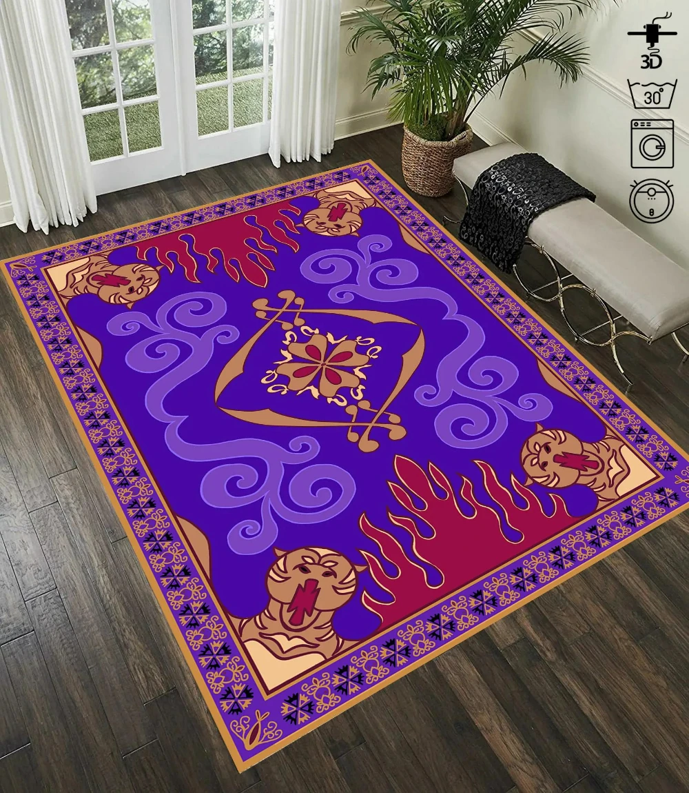 Aladdin Carpet for Living Room - Electronics Repair Desk ulasan dan harga